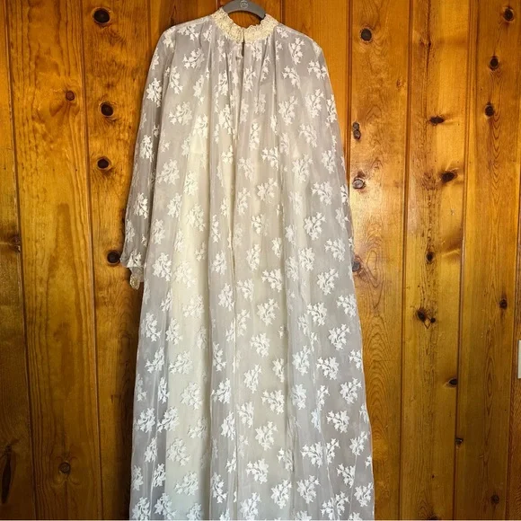 Vintage Lorrie Deb San Francisco Maxi Lace Dress - Picture 3 of 8